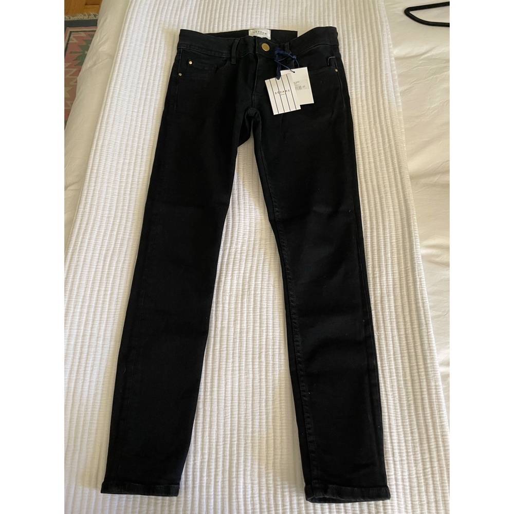 NWT Sezane Brut Sexy Jean, Black, Sz 27